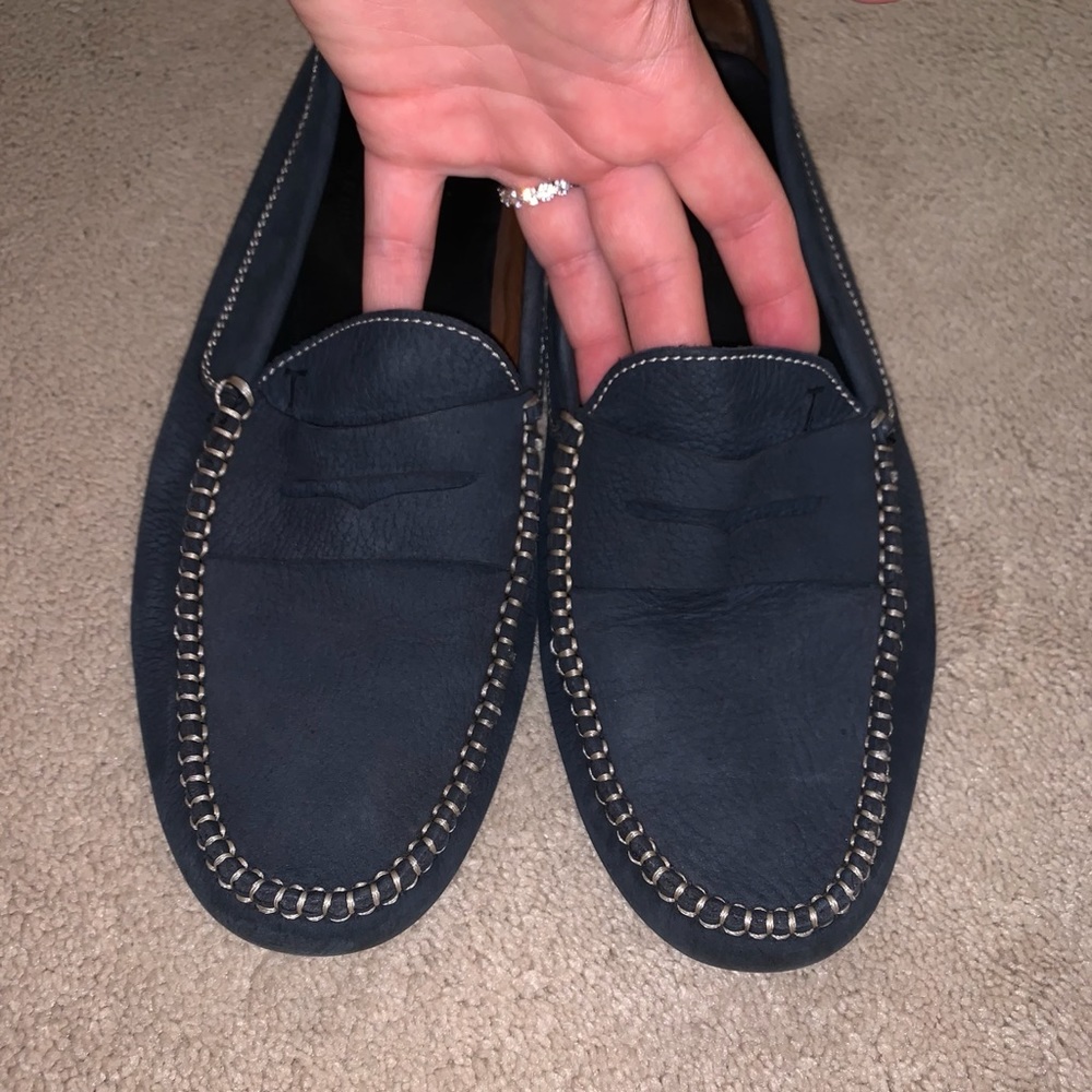 Tods Men’s gommino loafers Navy blue